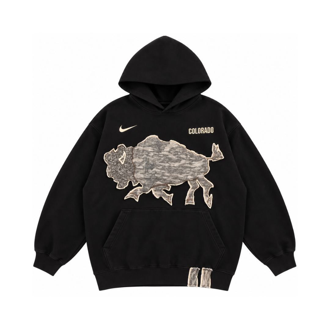 Colorado Patchwork Hoodie