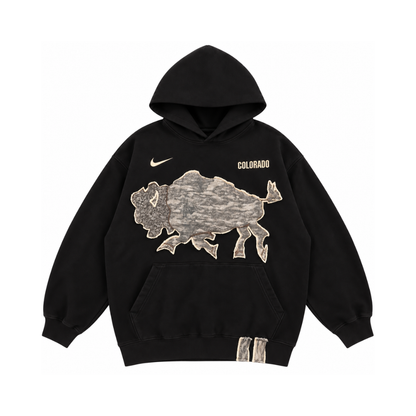 Colorado Patchwork Hoodie