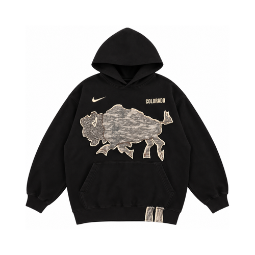 Colorado Patchwork Hoodie