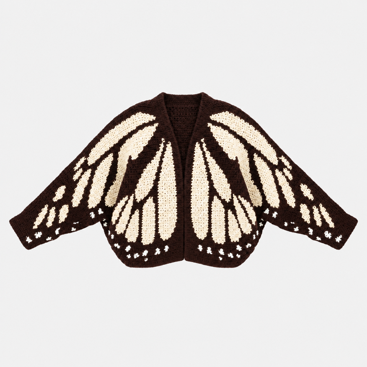 Butterfly Crochet Cardigan