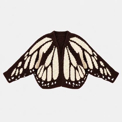 Butterfly Crochet Cardigan